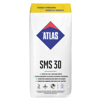 ATLAS SMS30 - 25kg Schnellbindende, selbstnivellierende Ausgleichmasse (3-30 mm ) "Verb.: 1,65 kg/1 m²/1mm" Pal=48