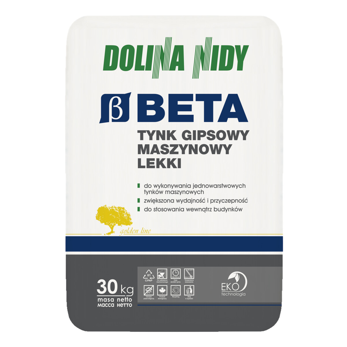 DOLINA NIDY BETA Gipsputz leicht Manuell Maschinell 30 kg