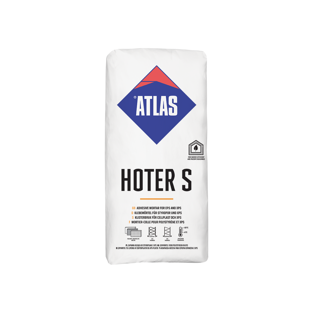 ATLAS HOTER S 25kg Klebemörtel für...