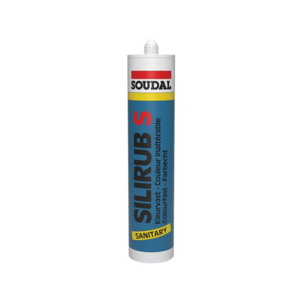 SOUDAL Silikon GRAU Silirub S 300ml