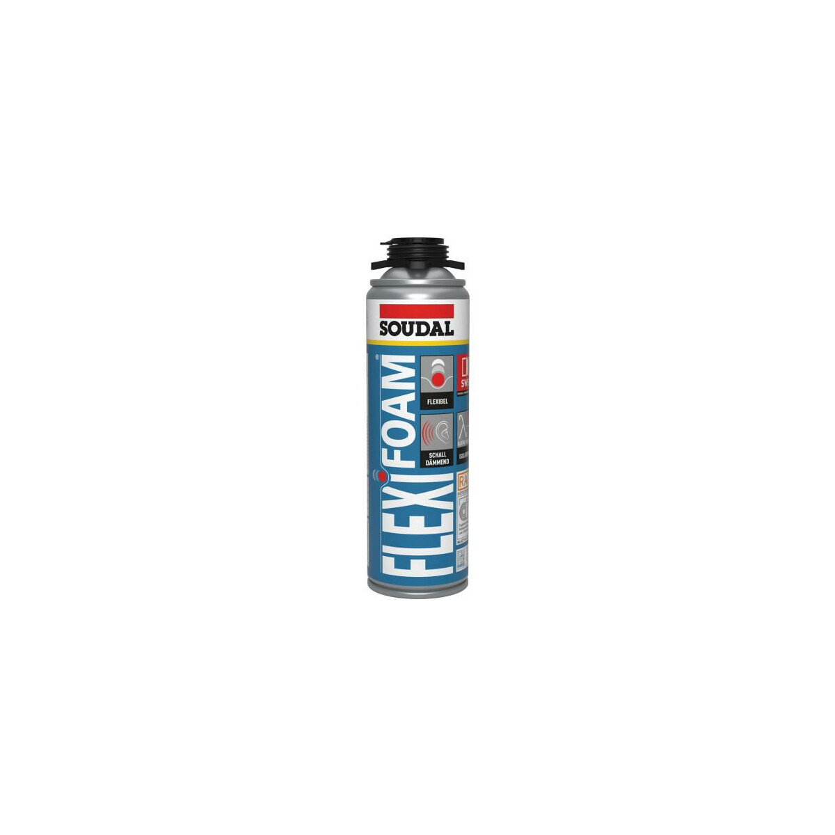 SOUDAL Flexifoam - Elastischer PU-Pistolenschaum 500ml