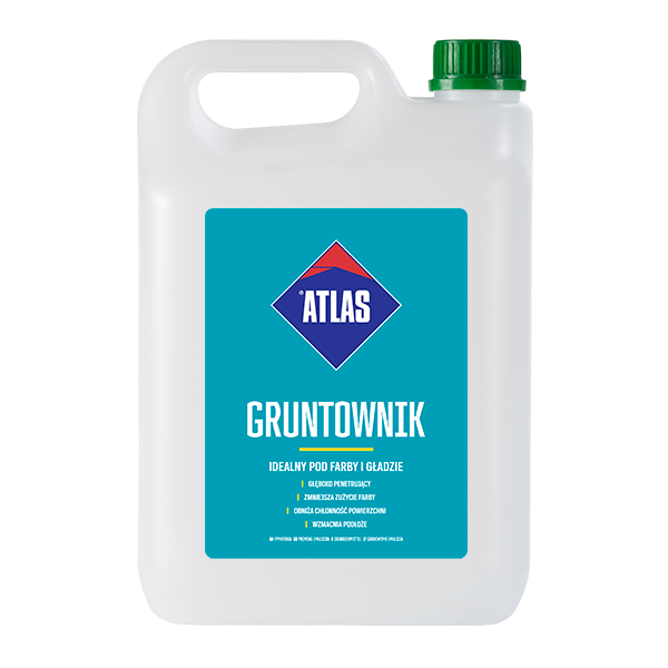 ATLAS Gruntownik1:1 Schnell trocknende Tiefgrundierung,Haftgrundierung 5 Liter