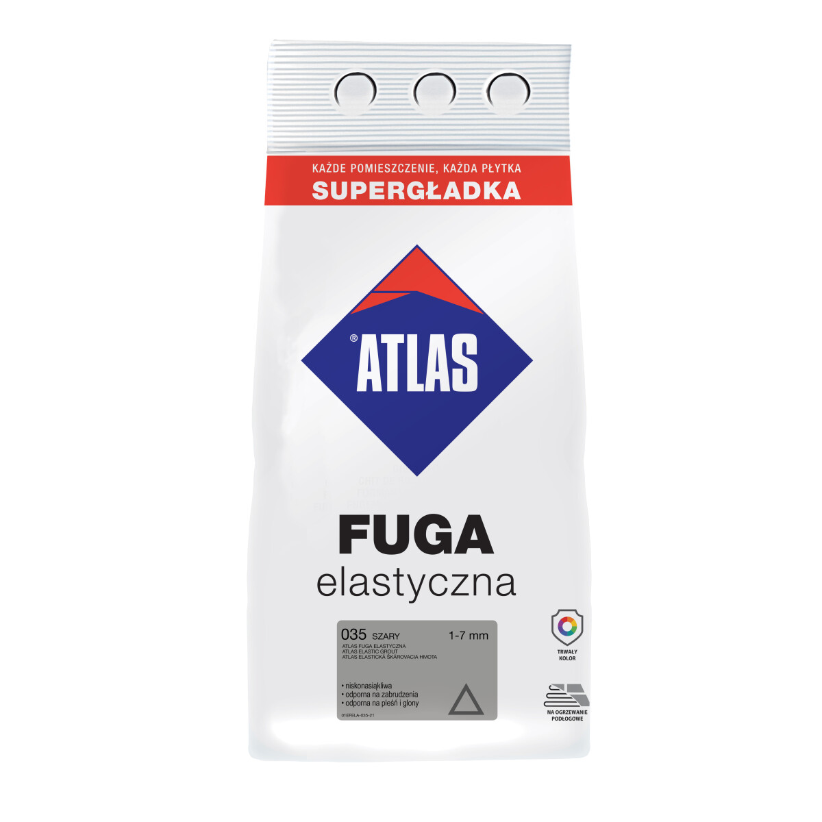 ATLAS DUNKELGRAU (036) - ELASTISCHE FUGE- 5 KG...