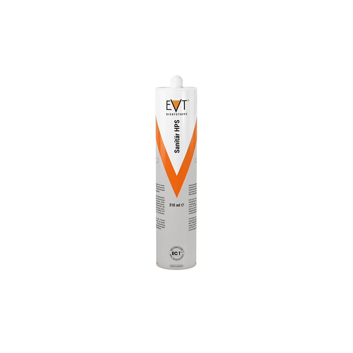 EVT Sanitär HPS KTU 310 ml transparent