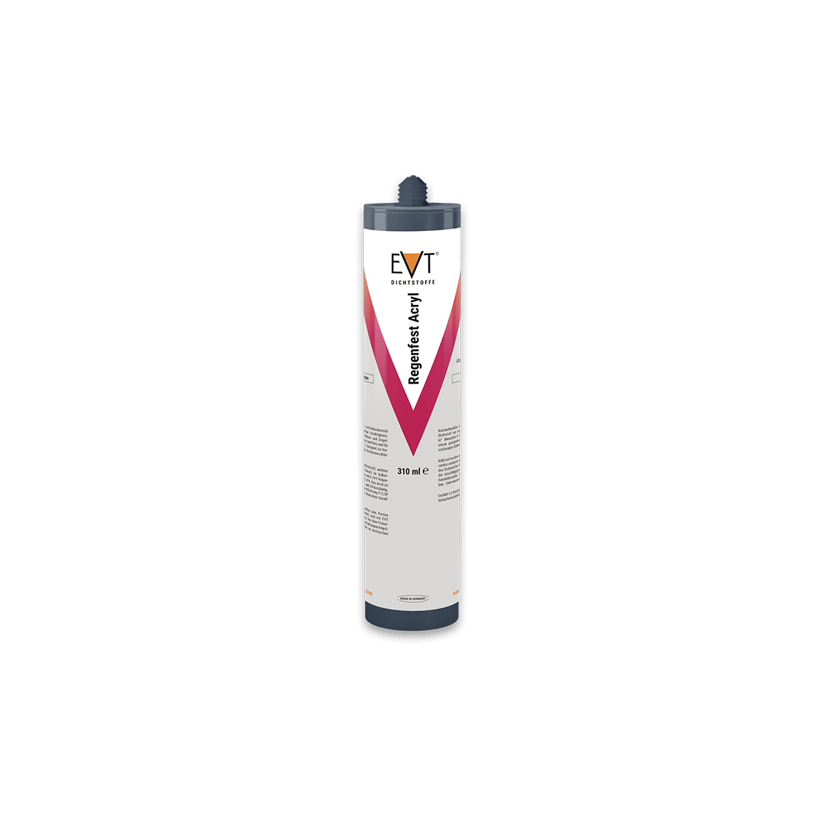 EVT Regenfest Acryl KTU 310 ml weiss