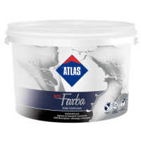 ATLAS proFARBA 10 Ltr -matt D2 & N2 , LatexFarbe, schneeweiß, Innenfarbe (Pal=44)